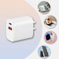 Szybka Ładowarka 20W Z Dwoma Portami Adapter Zasilania