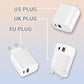 Szybka Ładowarka 20W Z Dwoma Portami Adapter Zasilania