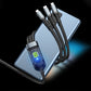 🔥Pakiet wartości🔋przezroczysty kabel do superszybkiego ładowania 3 w 1 Glow📱