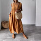 🔥2024 Nowe produkty💕Bawełniana i lniana sukienka bez rękawów z kieszenią👗