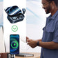 🎧 Bezprzewodowy zestaw słuchawkowy Bluetooth z etui ładującym 2000mAh 🔋 cyfrowym wyświetlaczem lustrzanym HD, płynną łącznością, najwyższą jakością dźwięku i wygodnym dopasowaniem ⚡
