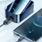 🎧 Bezprzewodowy zestaw słuchawkowy Bluetooth z etui ładującym 2000mAh 🔋 cyfrowym wyświetlaczem lustrzanym HD, płynną łącznością, najwyższą jakością dźwięku i wygodnym dopasowaniem ⚡
