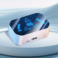 🎧 Bezprzewodowy zestaw słuchawkowy Bluetooth z etui ładującym 2000mAh 🔋 cyfrowym wyświetlaczem lustrzanym HD, płynną łącznością, najwyższą jakością dźwięku i wygodnym dopasowaniem ⚡