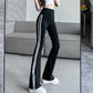 Damskie legginsy Flare z wysokim stanem i kontrolą brzucha