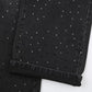 ✨Proste jeansy z brokatem i miejskim stylem dla kobiet🛒Darmowa dostawa