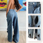 【S-2XL】👖Dżinsowe spodnie z wysokim stanem dla kobiet