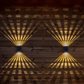 🔥✨4 LED Solar Colorful Wall Lights Światło zewnętrzne Wodoodporny