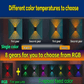 🔥✨4 LED Solar Colorful Wall Lights Światło zewnętrzne Wodoodporny