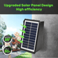 🔥✨4 LED Solar Colorful Wall Lights Światło zewnętrzne Wodoodporny