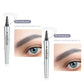 🔥Kup 1, otrzymaj 1 gratis🎉 2 SZT. 🎁 3D Wodoodporna Microblading Ołówek do Brwi z 4 Końcówkami Tatuażu