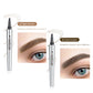 🔥Kup 1, otrzymaj 1 gratis🎉 2 SZT. 🎁 3D Wodoodporna Microblading Ołówek do Brwi z 4 Końcówkami Tatuażu