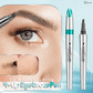🔥Kup 1, otrzymaj 1 gratis🎉 2 SZT. 🎁 3D Wodoodporna Microblading Ołówek do Brwi z 4 Końcówkami Tatuażu