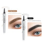 🔥Kup 1, otrzymaj 1 gratis🎉 2 SZT. 🎁 3D Wodoodporna Microblading Ołówek do Brwi z 4 Końcówkami Tatuażu