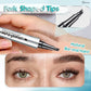 🔥Kup 1, otrzymaj 1 gratis🎉 2 SZT. 🎁 3D Wodoodporna Microblading Ołówek do Brwi z 4 Końcówkami Tatuażu